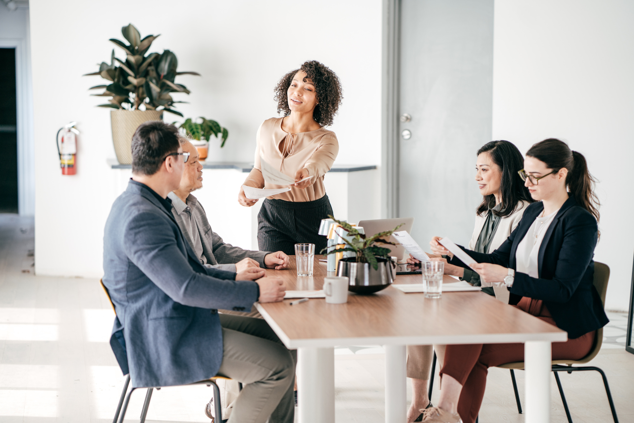 CEO and leadership team aligning technology with business strategy through business enterprise architecture.